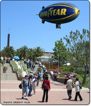 Goodyear Blimp at Saddleback